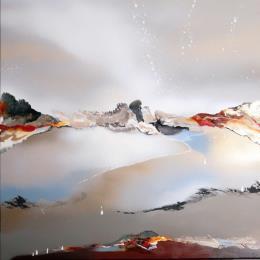 Painting 939 by Naen | Painting Abstract Acrylic, Ink