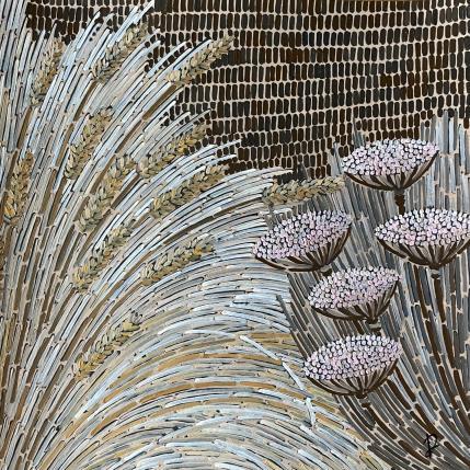 Peinture steppe par Dmitrieva Daria | Tableau Impressionnisme Acrylique Nature