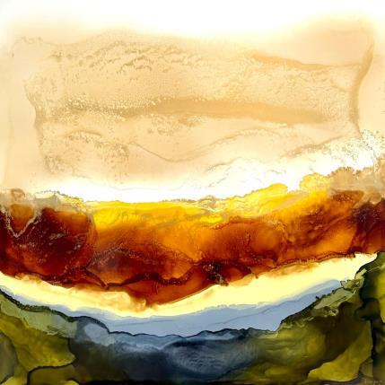 Gemälde 2176 Dune von Depaire Silvia | Gemälde Abstrakt Acryl Landschaften, Marine