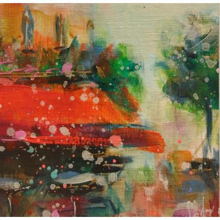 Peinture Café matinal par Solveiga | Tableau  Acrylique