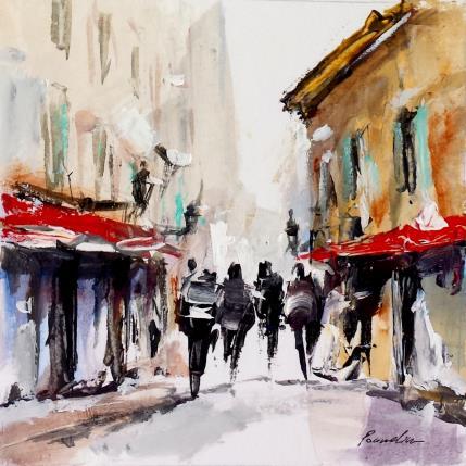 Peinture empressement par Poumelin Richard | Tableau Figuratif Huile Nature