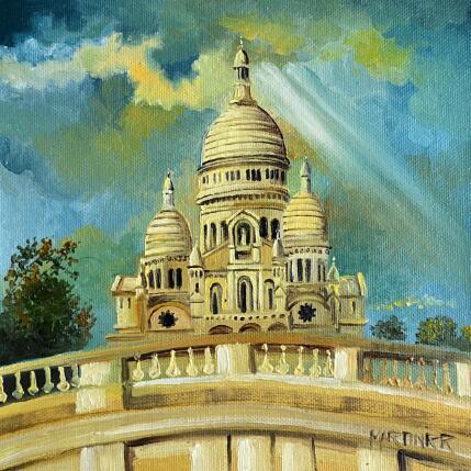 Gemälde SAGRADO CORAZON von Rodriguez Rio Martin | Gemälde Impressionismus Öl Pop-Ikonen, Urban