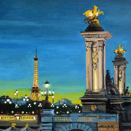 Peinture ALEJANDRO III par Rodriguez Rio Martin | Tableau Impressionnisme Huile Urbain
