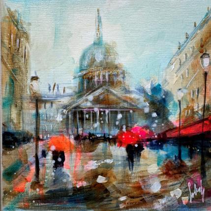 Peinture Rive Gauche  par Solveiga | Tableau  Acrylique