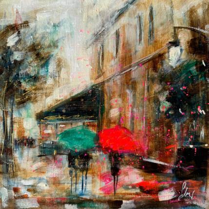 Peinture Brasserie Lipp  par Solveiga | Tableau  Acrylique