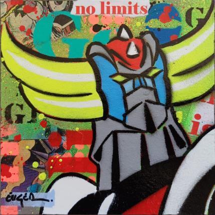 Painting NO LIMITS by Euger Philippe | Painting Pop-art Acrylic, Gluing Pop icons