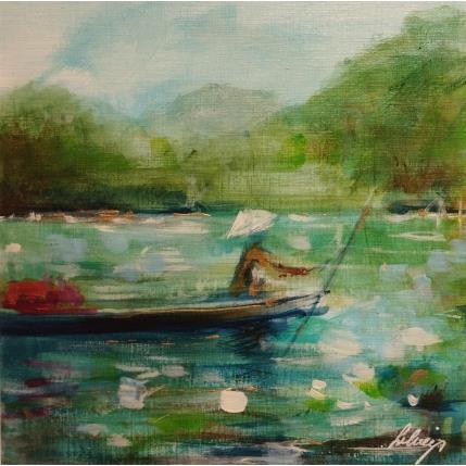 Peinture Avant le marché par Solveiga | Tableau  Acrylique