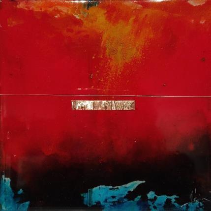 Painting Abstraction A by Hévin Christian | Painting Abstract Acrylic, Oil, Pastel Minimalist