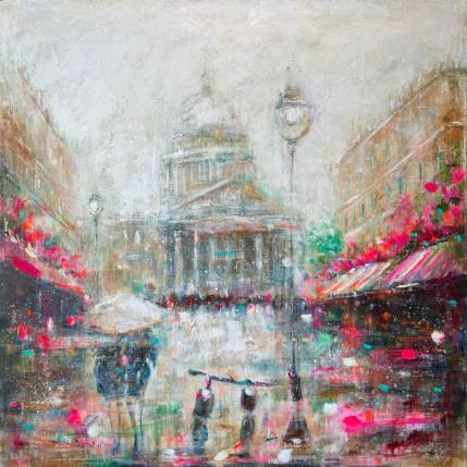 Peinture L'esprit de Paris par Solveiga | Tableau  Acrylique