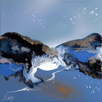 Peinture C3466 par Naen | Tableau Abstrait Acrylique, Encre Nature