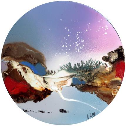 Peinture C3453 par Naen | Tableau Abstrait Acrylique, Encre Nature