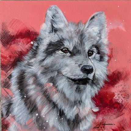 Peinture Louise  par CLOT | Tableau Figuratif Acrylique Animaux