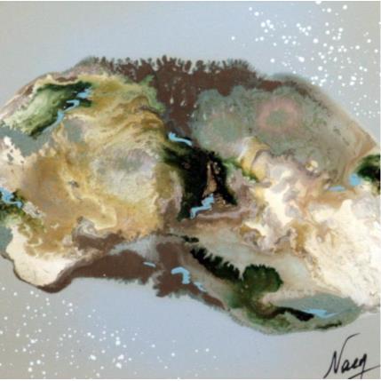 Painting C2207 by Naen | Painting Abstract Acrylic, Ink