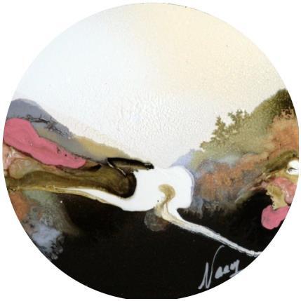 Pintura C3388 por Naen | Pintura Abstract Acrylic, Ink