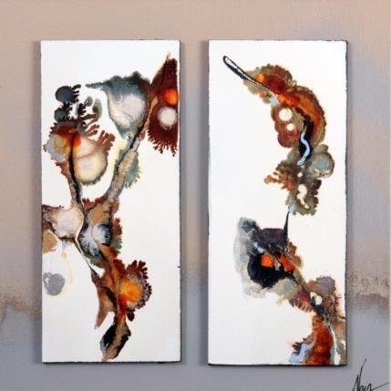 Peinture C3363 par Naen | Tableau Abstrait Acrylique, Encre