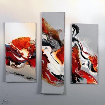 Painting C3359 by Naen | Painting Abstract Acrylic, Ink