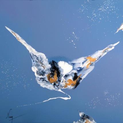 Peinture C2319 par Naen | Tableau Abstrait Acrylique, Encre