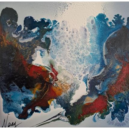 Peinture C3491 par Naen | Tableau Abstrait Acrylique, Encre