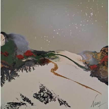 Peinture C3476 par Naen | Tableau Abstrait Acrylique, Encre