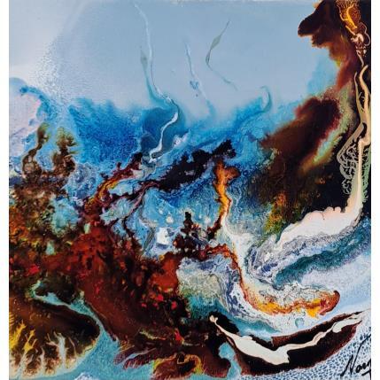 Peinture C3534 par Naen | Tableau Abstrait Acrylique, Encre