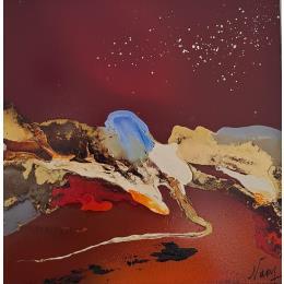 Gemälde C3445 von Naen | Gemälde Abstrakt Acryl, Tinte Pop-Ikonen