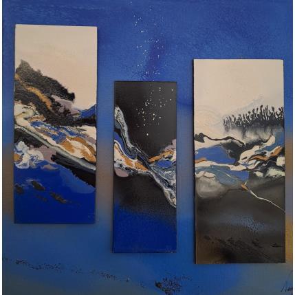 Peinture C3326 par Naen | Tableau Abstrait Acrylique, Encre