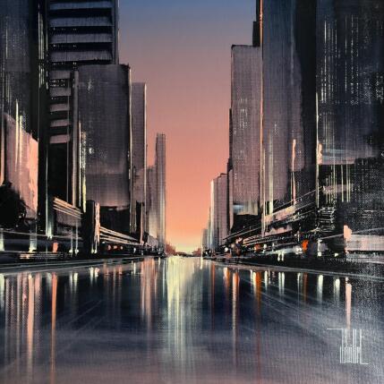 Peinture Cosmetus par Guillet Jerome | Tableau Figuratif Huile Urbain