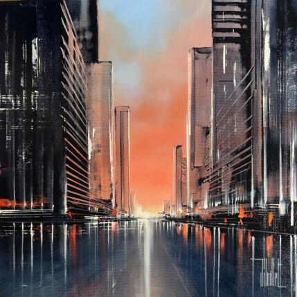 Peinture Corylus par Guillet Jerome | Tableau Figuratif Huile Urbain