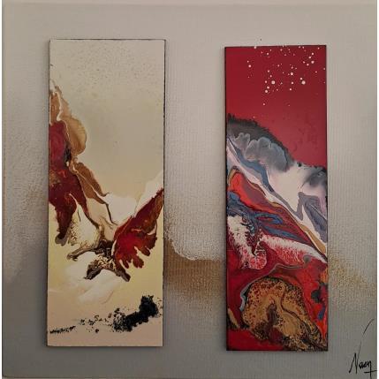 Peinture C3229 par Naen | Tableau Abstrait Acrylique, Encre