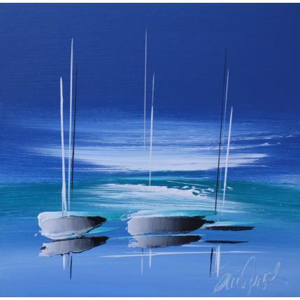 Peinture Les rives insolites par Munsch Eric | Tableau Figuratif Acrylique, Huile Marine