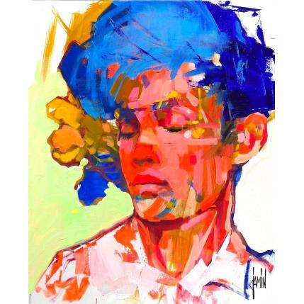 Peinture Volupté par Jamin David | Tableau Figuratif Huile