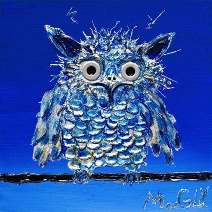 Peinture IMMOBILUS par Moogly | Tableau Art Singulier Acrylique, Pigments, Résine Animaux