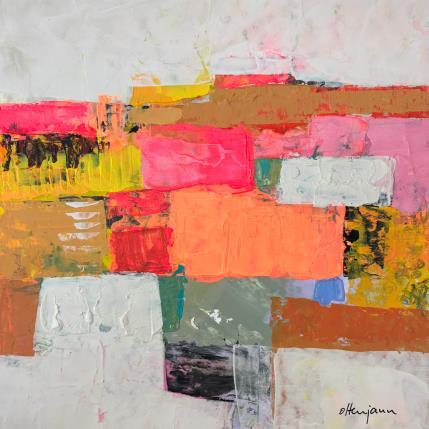 Peinture Rythme de la nature 2 par Ottenjann Andrea | Tableau Abstrait Acrylique Paysages