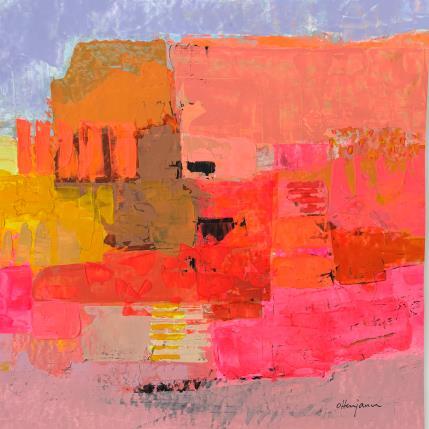 Pintura Partitions naturelles por Ottenjann Andrea | Pintura Abstract Acrylic Landscapes