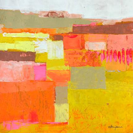 Pintura Le goût du soleil 2 por Ottenjann Andrea | Pintura Abstract Acrylic Landscapes