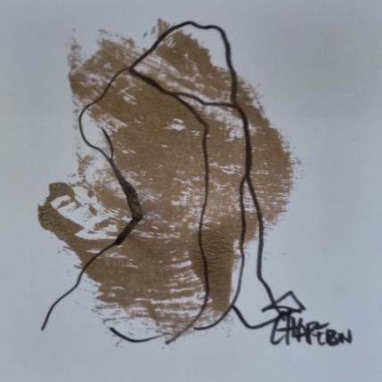 Peinture Scintillante  par Chaperon Martine | Tableau Figuratif Acrylique Nu