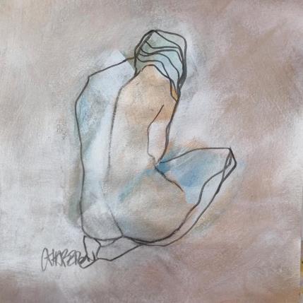 Peinture Sensibilité par Chaperon Martine | Tableau Figuratif Acrylique Nu