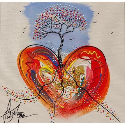 Peinture L'amour naissant par Fonteyne David | Tableau Figuratif Acrylique