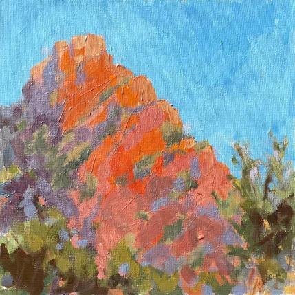 Painting Red Rocks of Sedona by Carrillo Cindy  | Painting Figurative Oil Landscapes