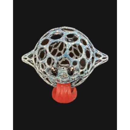 Sculpture Aqua Boo par Mikhel Julien | Sculpture Pop-art Graffiti, Résine