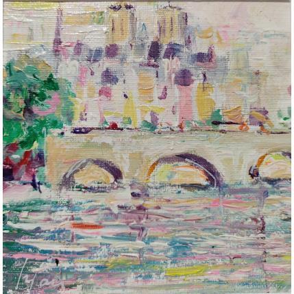 Peinture Balade vers notre dame par Yavru Irfan | Tableau Figuratif Huile