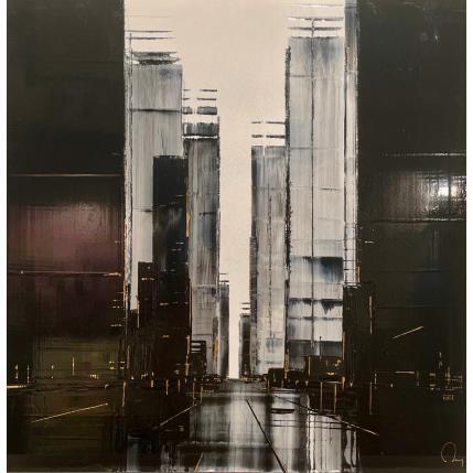 Peinture Jungle par Rey Julien | Tableau Figuratif Feuille d'or