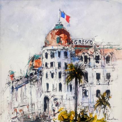 Peinture cinq étoiles par Poumelin Richard | Tableau Figuratif Huile Nature