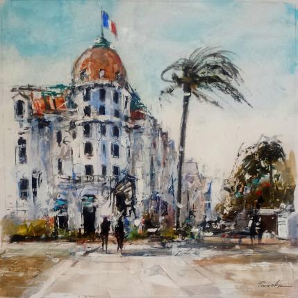 Peinture 37 promenade des anglais par Poumelin Richard | Tableau Figuratif Huile Paysages