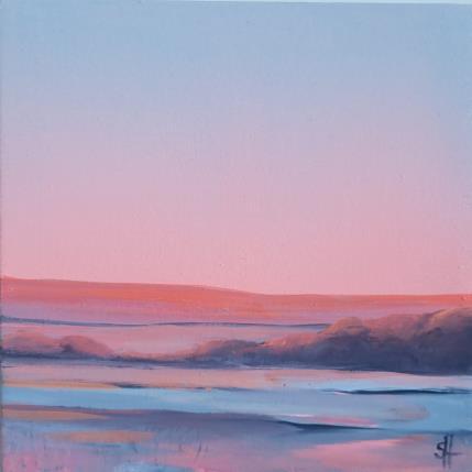 Peinture FROSTY MORNING par Herz Svenja | Tableau Impressionnisme Acrylique Nature, Paysages