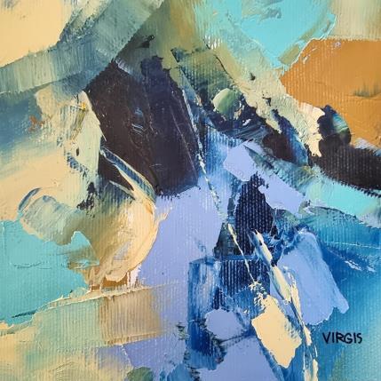 Peinture Raging par Virgis | Tableau Abstrait Huile Minimaliste