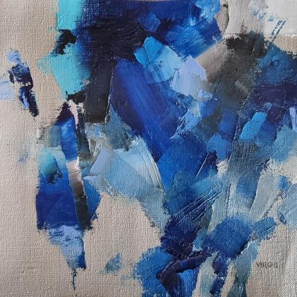 Painting As time goes by by Virgis | Painting Abstract Oil Minimalist