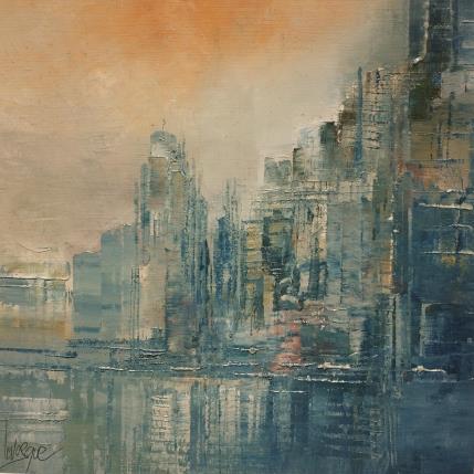 Painting Les reflets d'une capitale by Levesque Emmanuelle | Painting  Oil Pop icons