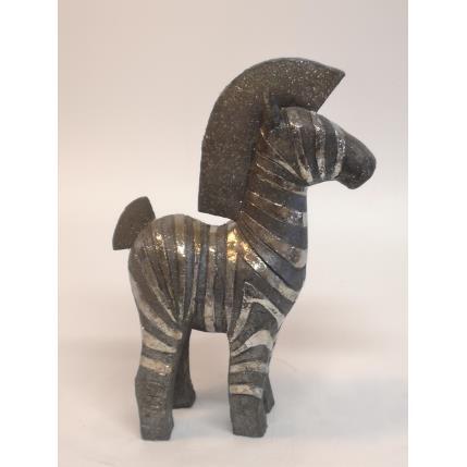 Sculpture Zèbre  par Roche Clarisse | Sculpture