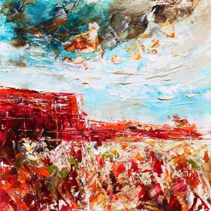 Painting Arizona Wind 2 by Reymond Pierre | Painting Figurative Oil Landscapes, Nature, Pop icons